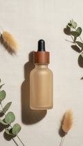 Nourishing facial serum with rosehip