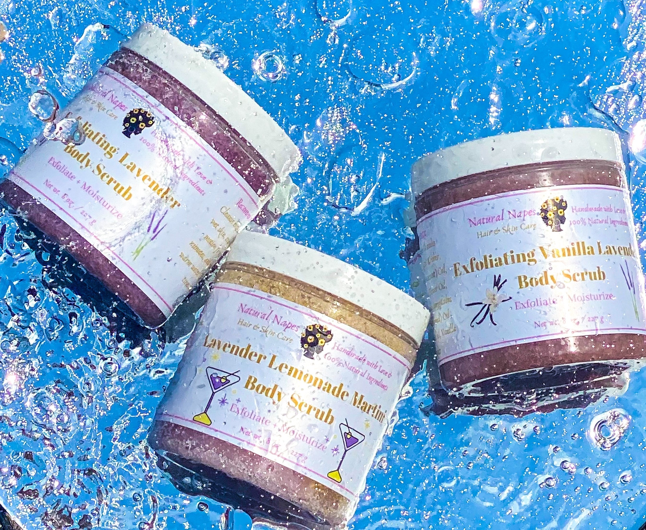 Exfoliating Body Scrubs - Natural Napes