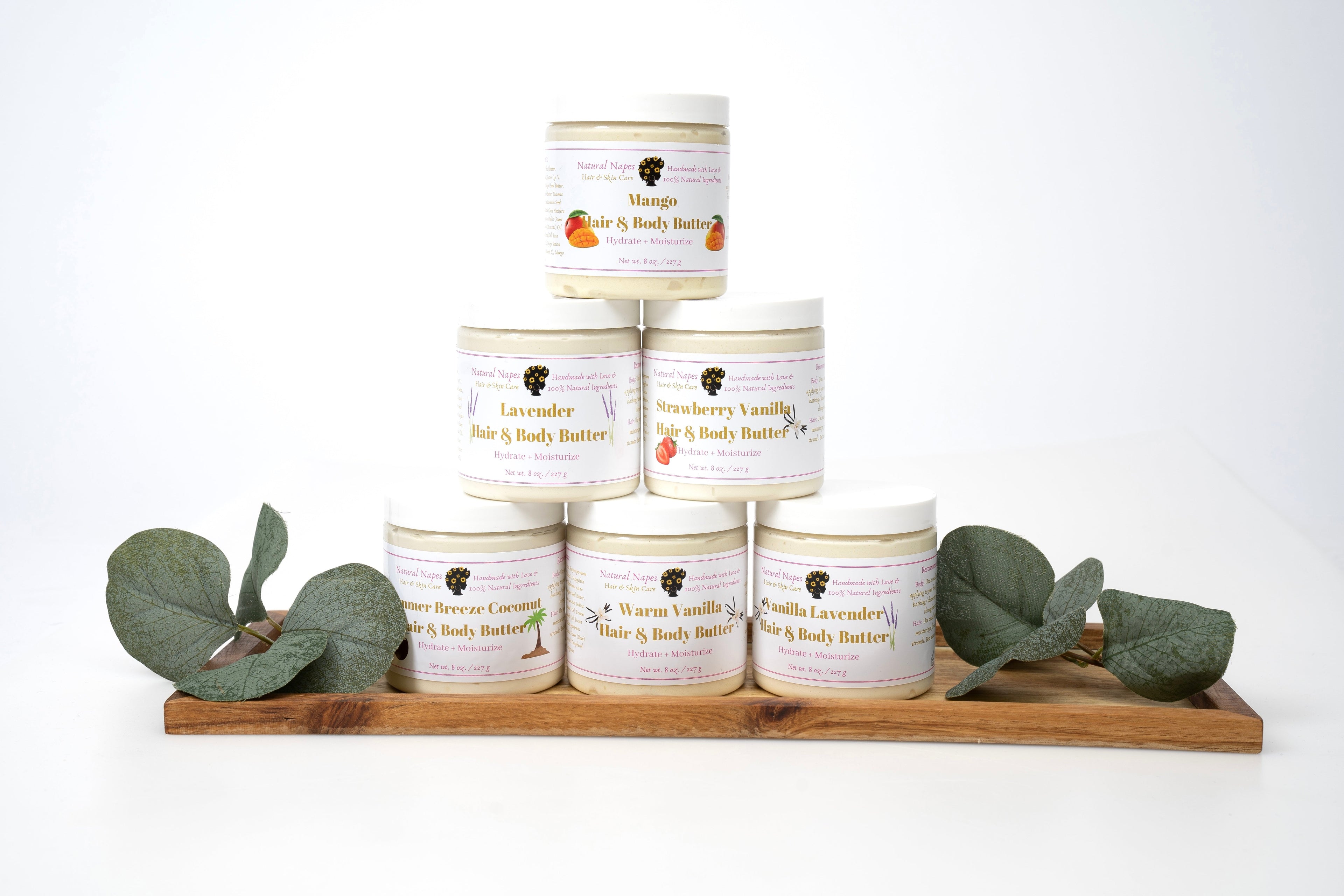 Hair & Body Butters - Natural Napes